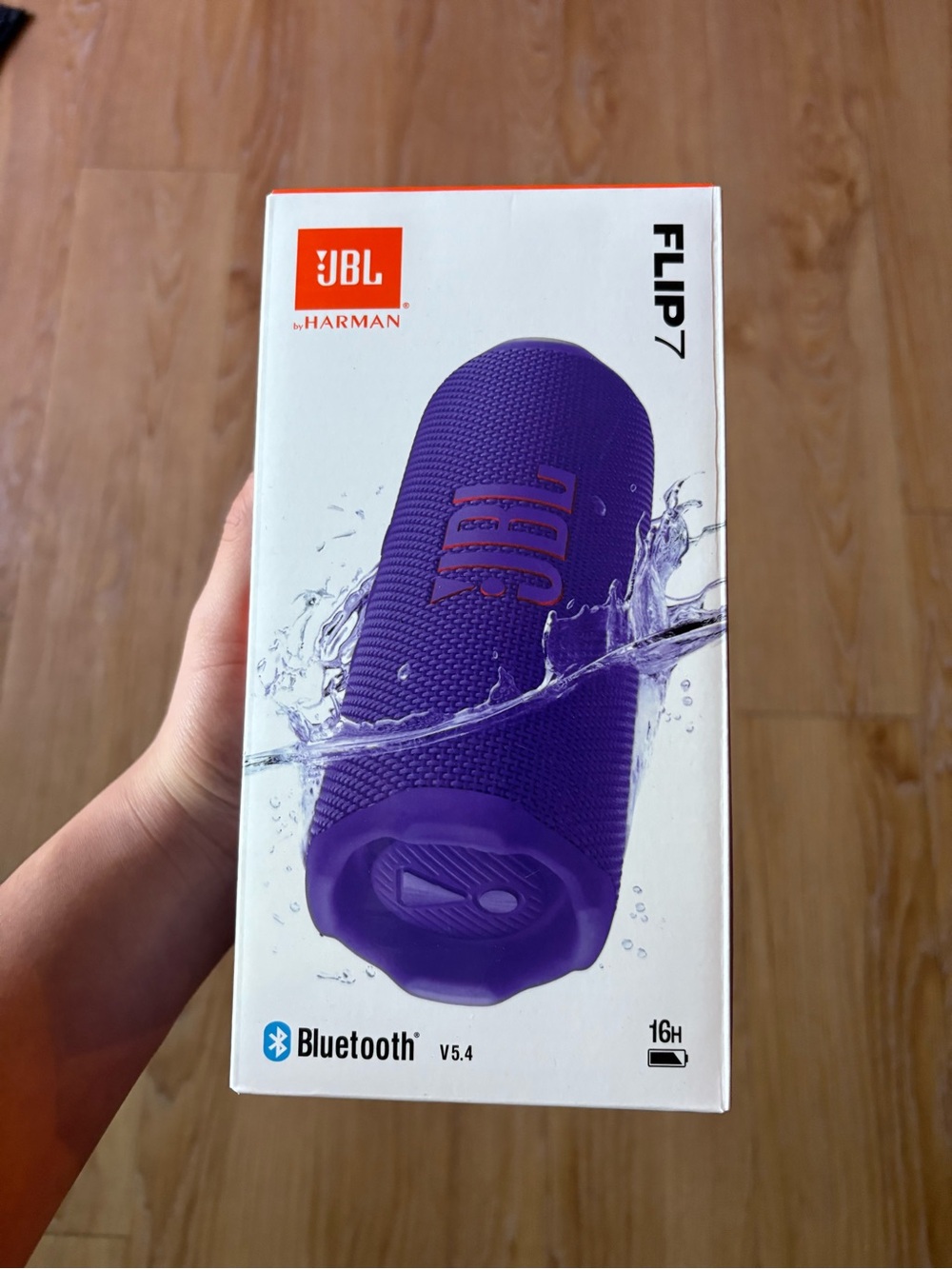 JBL Flip 7 Portable Bluetooth Speaker - Purple